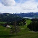 Aussicht vom Gruebhöchi auf den Sihlsee