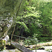 Brücke und Steig kurz vor dem Bief de Vautenaivre. 