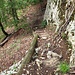 steil Abstieg