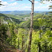 Sicht nach Zullwil und nunningen mit der Burgruine Gilgenberg