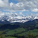 Alpstein mit Vorbergen