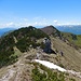 in discesa dalla Cima di Fiorina