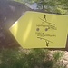 La deviazione su dorsale al Bavarione da Pian Puzzo è contraddistinto dalla segnaletica del Trail.