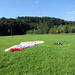Landeplatz bei der Autobahnausfahrt Tuggen.