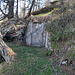 Camouflage de la porte du bunker d'infanterie du flanc SW.