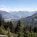 Blick in den Walgau Richtung Rote Wand