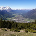 Blick über Garmisch-Partenkirchen