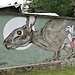 Uno dei murales sul lungolago fra Lavena e Ponte Tresa.