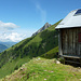 Alp Oberchli mit Wändlispitz und Sihltal im Hintergrund