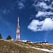 Im Aufstieg zum Grünten - Gleich ist der südwestliche Grünten-Nebengipfel mit den Sendeanlagen (aka Hochwarte/Hochwartspitze, 1.710 m) erreicht.