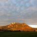 Zwischen Immenstadt und Rettenberg - Abendlicher Blick auf die Nordwestflanke des Grünten.