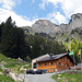 das neu an- und umgebaute Berggasthaus Alp Rohr