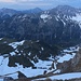 Blick auf die Alp Gapfaht an der wir beim Abstieg dann vorbei gehen