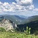 Sicht hinunter zur Areuse-Schlucht