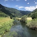 der L'Areuse entland gegen Travers
