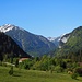 Unterwegs in Oberammergau zum Ausgangspunkt der Wanderung an der Talstation der Laberbergbahn