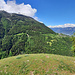 Vue sur le bas de la Turtmanntal. 