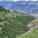 Vue sur le village de Oberems.