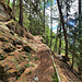 Sur le sentier St-Anton - Alpetjini. 