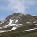Das heutige Gipfelziel - Piz Calandari.