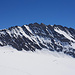 Der langgestreckte Trugberg vom Jungfraujoch aus (Foto 2021)
