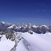 Der [p Mont Blanc] überragt alles.