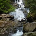 Der höchste Wasserfall des Bayerwaldes in seiner ganzen Länge, gar nicht so einfach in einzufangen.