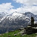 Aussicht von der Ruine der alten Alp Andies.