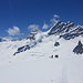 Jungfrau bis Kranzberg vom oberen Mönchsjoch aus (Foto 2021)