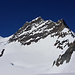 Jungfrau und Rottalhorn vom Jungfraujoch aus (Foto 2021)