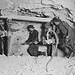 Harte und gefährliche Arbeit unter Tage beim Bau der Jungfraubahn (Bauzeit Abschnitt Kleine Scheidegg bis Jungfraujoch: 1896 - 1912)