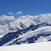 Das prächtige Aletschhorn im Süden
