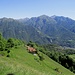 salendo verso la Chiesetta di San Calimero : panoramica