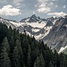Krottenspitze und das typische Schneefeld