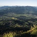 Gipfelaussicht in den Bregenzerwald