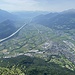 Flugzeugblick vom Gonzen (Foto: [U 3614adrian])