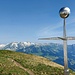 Am "Gipfelkreuz" vor dem Alpstein