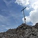 Schlichtes Kreuz auf der Tiefkarspitze