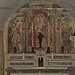 La "Madonna del Latte" affrescata in Sant'Anna. Opera databile a cavallo fra '400 e '500 di un artista della cerchia di Antonio da Tradate.