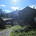 Die malerische Alp Chäseren, ab da ging es zu Fuss zur Glärnischhütte.