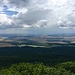 Aussicht von Gipfel Richtung Ungarn