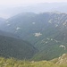 Panorama di vetta verso l'Italia e Val Veddasca