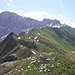 Blick auf den Nollengrat vom Jägglischhorn