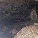 In der Höhle - wenn man nicht den Atem anhält, sieht man beim Fotografieren eigentlich nur Nebel, gar nicht so einfach also