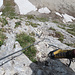 Tiefblick ist am Gantrisch Klettersteig garantiert.
