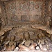 Bemalte Decke, aufgenommen im Zentralen Höhlenabschnitt von Yungang, Höhlen 9-13.