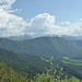 Blick Richtung Karwendel, Frühsommergewölk