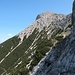 Aufstieg zur Gr.Arnspitze: In der Querung nördlich unterhalb der mittleren Arnspitze
