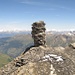 Gipfelsteinmann Hauptgipfel Mont de l'Etoile