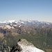 Blick ins Oberwallis und Berner Oberland